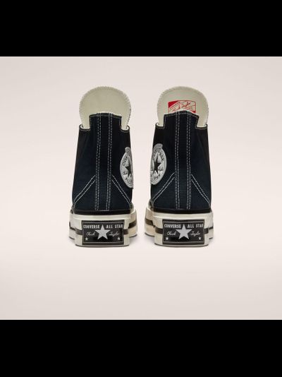Кеды Converse Chuck 70 Plus черные высокие на платформе