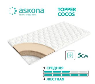 Топпер ASKONA Topper cocos