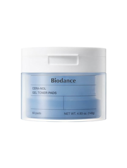 Biodance Восстанавливающие гелевые тонер-пэды с керамидами Cera-nol Gel Toner Pads 60 шт.