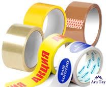 Упаковочный скотч (прозрачный, коричневый, желтый, красный, синий, зеленый, черный, белый)