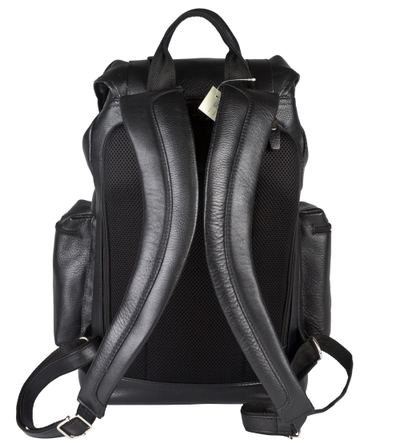 Кожаный рюкзак Voltaggio black (арт. 3091-01)