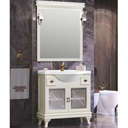 Мебель для ванной Opadiris Борджи 85 слоновая кость