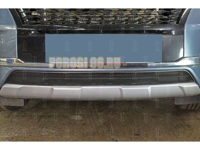 Защита радиатора Chery Tiggo 4 2018- black низ