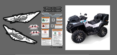 CF MOTO X8 # заводские 1805