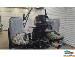 BOATCOVER PVC 320 - (транспортировочные, носовые, стояночные тенты) шир. 154 см.  серый