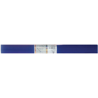 Бумага для творчества креповая WEROLA, 50см*250см 32г/м тёмно-синяя, 12061-1