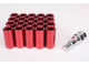 Комплект гаек Max Guard конус 12*1,25 красный HEX внутренний