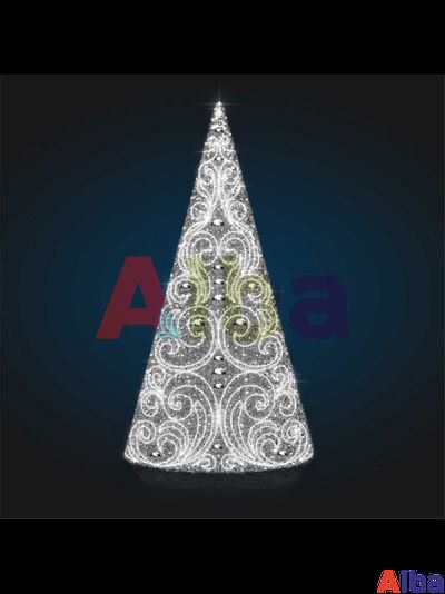 Светодиодная конусная Яркая