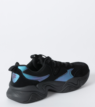 Кроссовки FILA NEBULA Черно-голубые женские (36-41)