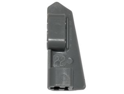 Technic, Panel Fairing #22 Very Small Smooth, Side A, Dark Bluish Gray (11947 / 6197945 / 6352665)