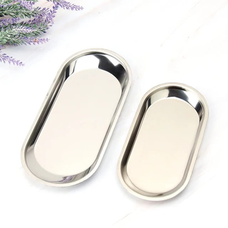 Лоток металлический (овальный)