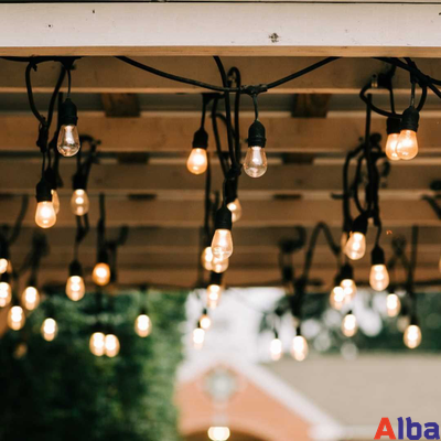 Ламполайт 10*0,2 м, черный провод