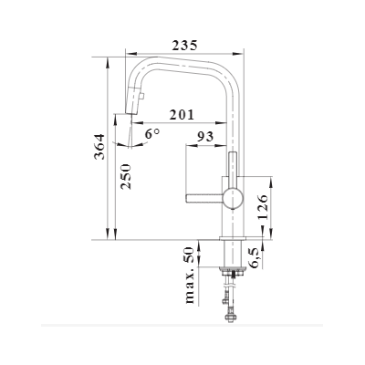 Смеситель Blanco JANDORA-S