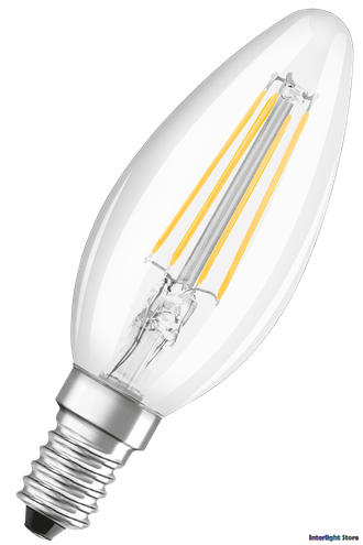 Osram LED Filament SCL B75 6w 827/840 E14