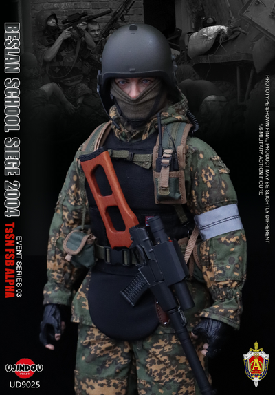 Спецназ ФСБ "Альфа" 2004 г - Коллекционная ФИГУРКА 1/6 scale TsSN FSB 2004 (UD9025) - UJINDOU