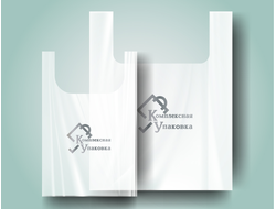 Пакет-майка ПНД с логотипом