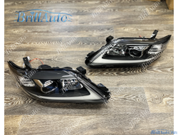 Фары Toyota Camry 40 в стиле Lexus бегающие