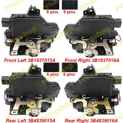 Замок передней левой двери для VW 3B1837015A