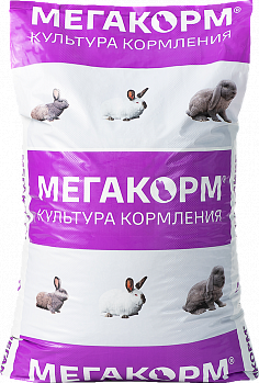 Мегакорм для кроликов универсальный (25 кг)