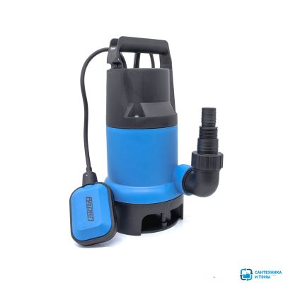 Насос д/грязной воды Варяг НГ-1250Н (1250 Вт, макс.произ 260 л/мин, макс высота подъема 10 м, макс р