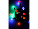 Гирлянда-нить Космос Шарики 30LED разноцв 4,4м 8 реж