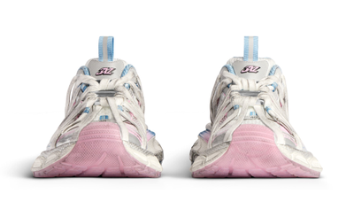 Balenciaga 3XL Extreme Lace Trainers White Grey Blue Pink