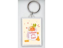 Брелок акриловый Капибара, Kapibara-san №3