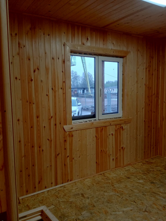 Дачный каркасный дом 8*9 м