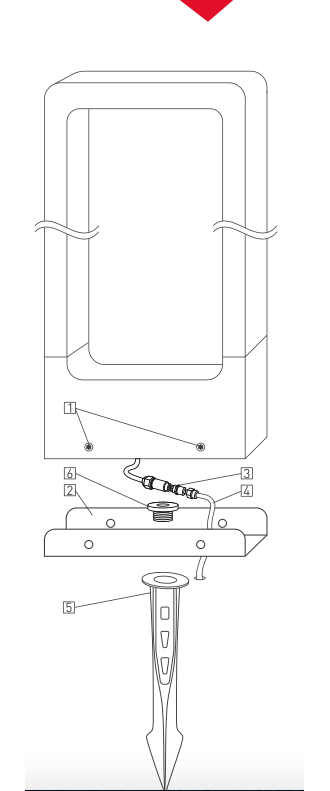 Основание для светильника Arlight LGD-Path-Frame