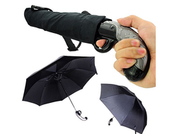 Зонт «Пистолет» полуавтоматический, 8 спиц, купол 100см