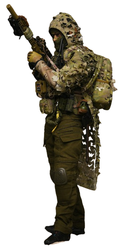 Разведчик спецназа США - Коллекционная ФИГУРКА 1/6 10TH SPECIAL FORCES GROUP Reconnaissance (26063) - Easy&Simple