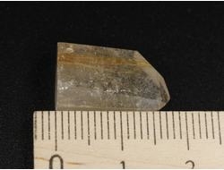 Кварц с рутилом (рутиловый), кристалл полированный "мини", Бразилия (18*11*6 мм, 2 г) №29345