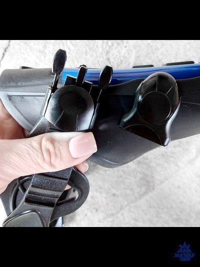 Ремешки с клипсой H.Wind для ласт, 38см/пара