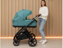 Детская коляска 3 в 1 Luxmom 812 Изумрудный