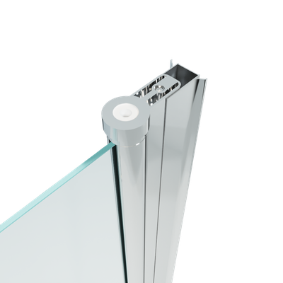 Штора на ванну Соло 75*140, хром., прозр., расп. (1место) [53815]