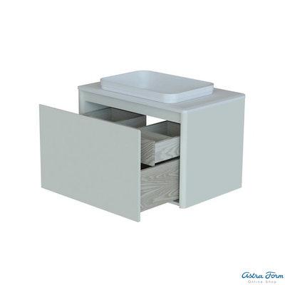 ШКАФ НИЖНИЙ КАПЕЛЛА 800-500-2 СТОЛЕШНИЦА НАТУРАЛЬНЫЙ МРАМОР EMPERADOR DARK