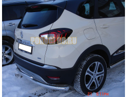 Защита заднего бампера d60/42 для Renault Kaptur (2017-...)