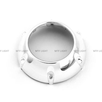 Маски MTF Light №106 для Bi-LED линз 3&quot;, хром, компл. 2шт.  MK106C