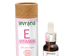 Сыворотка для лица Витамин E, растительный, чистый антиоксидант, 15мл, LEVRANA *