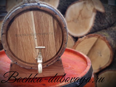 Дубовая бочка для самогона 5 литров