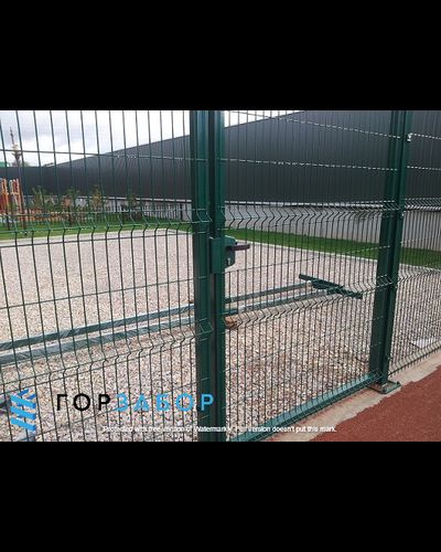 Монтаж 3D забора под ключ с бетонированием столбов