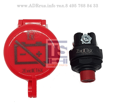 Кнопка отключения массы по ДОПОГ 2019 в кабину с сертификатом