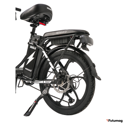 Электровелосипед Minako F7 черный