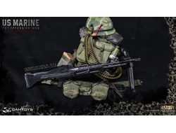 Американский морской пехотинец во вьетнаме - КОЛЛЕКЦИОННАЯ ФИГУРКА 1/6 HISTORY SERIES U.S. MARINE (TET OFFENSIVE, 1968) - VIETNAM WAR (DAM 78038) - DAMTOYS