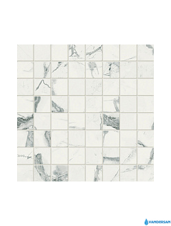 Декор Italon Charme Deluxe Invisible White Mosaico 30x30