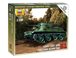 Сборная модель: (Звезда 6129) Советский легкий танк БТ-5
