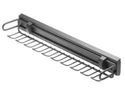 Вешалка для ремней и галстуков графит, без направляющих W-WKRP-BP-60 GTV *