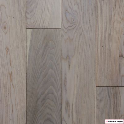 Инженерная доска Spil Floors White Collection Дуб Рустик W2 1-полосная с фаской шип-паз лак/масло