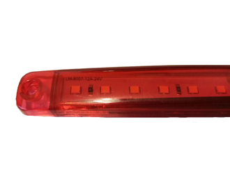 Габаритный фонарь GG 17.2 х 2 светодиодный 12SMD2835 красный с проводом, 24V