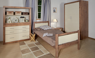 Стеллаж Брамминг №1 из массива сосны 115 х 38 х 79,5 см